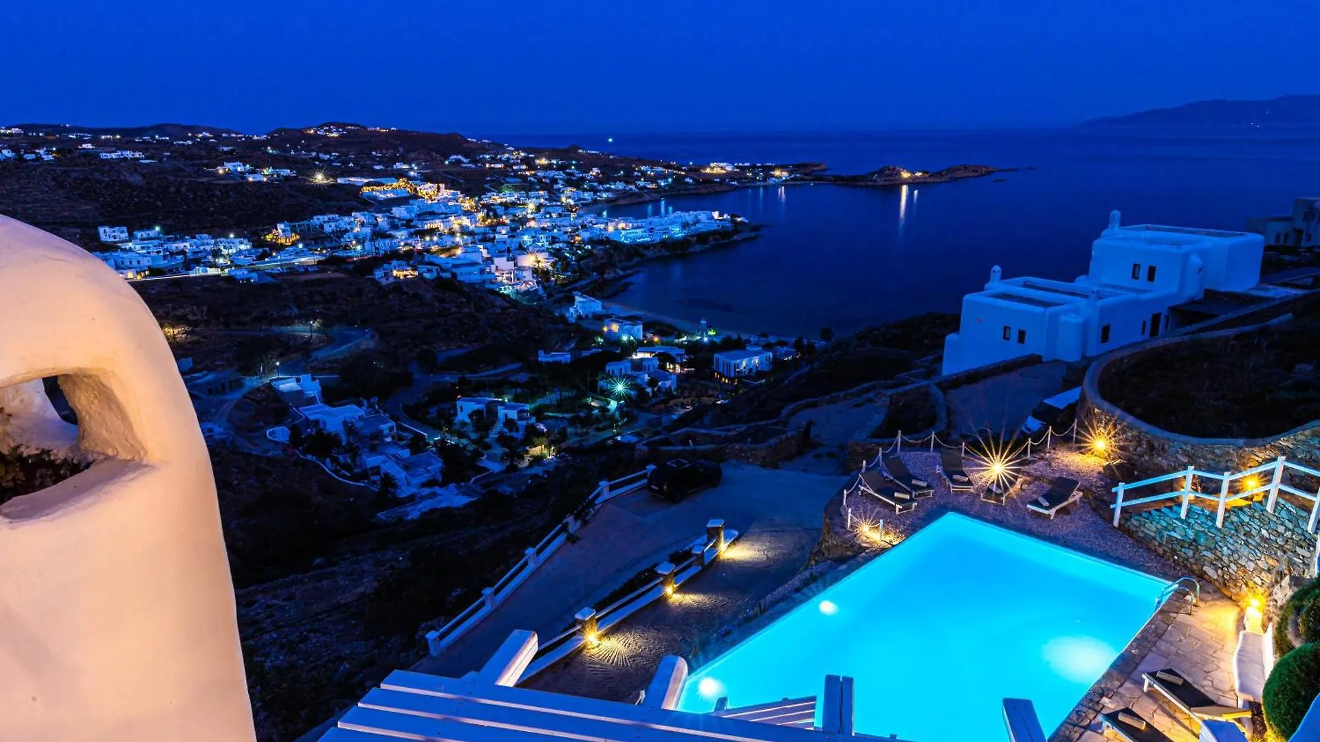 Villa Thelgo Mykonos Psarrou Griechenland